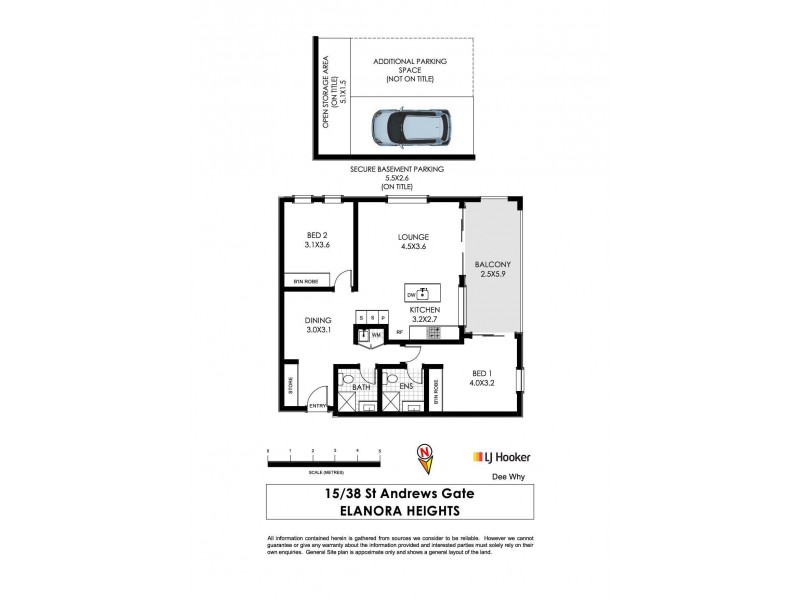 15/38-40 St Andrews, Elanora Heights NSW 2101 Floorplan