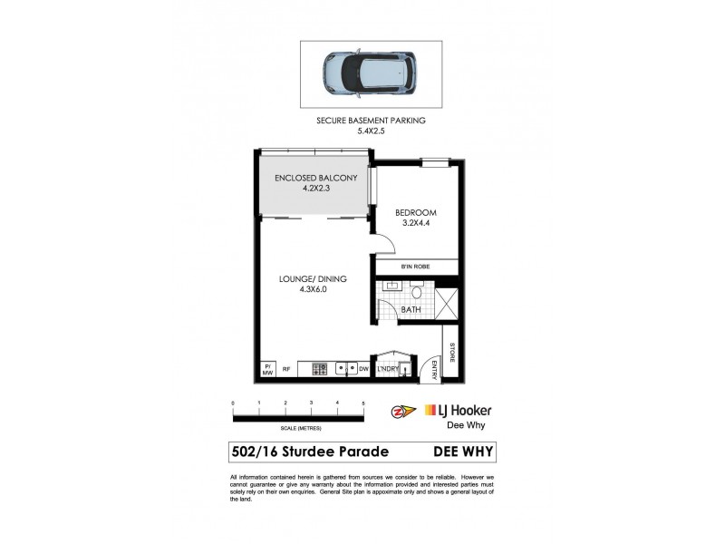 502/16-22 Sturdee Parade, Dee Why NSW 2099 Floorplan