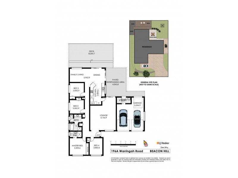 196A Warringah Road, Beacon Hill NSW 2100 Floorplan