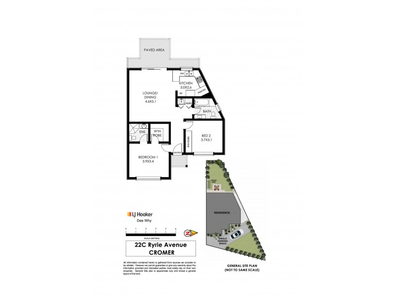 22C Ryrie Avenue, Cromer NSW 2099 Floorplan