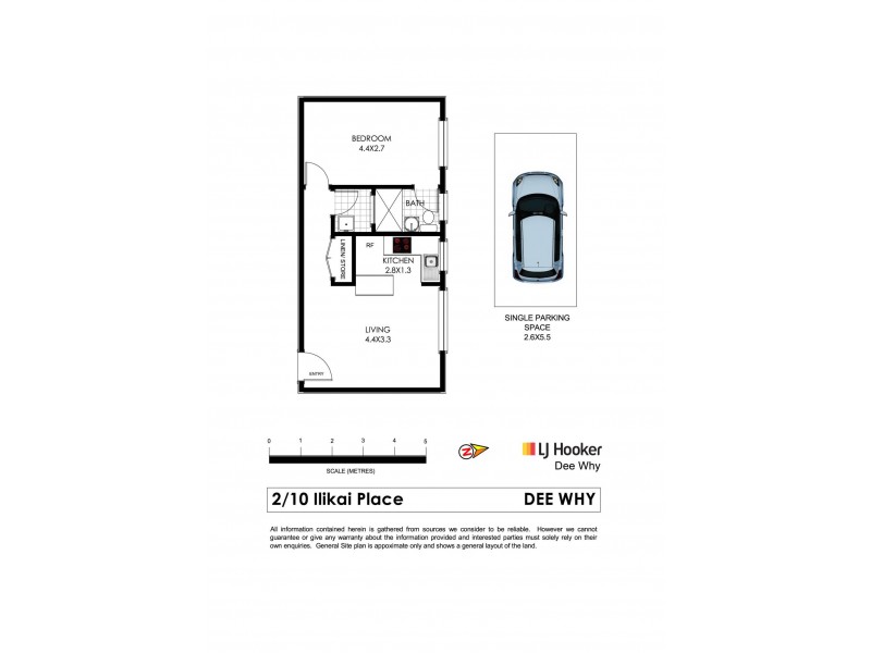 2/10 Ilikai Place, Dee Why NSW 2099 Floorplan