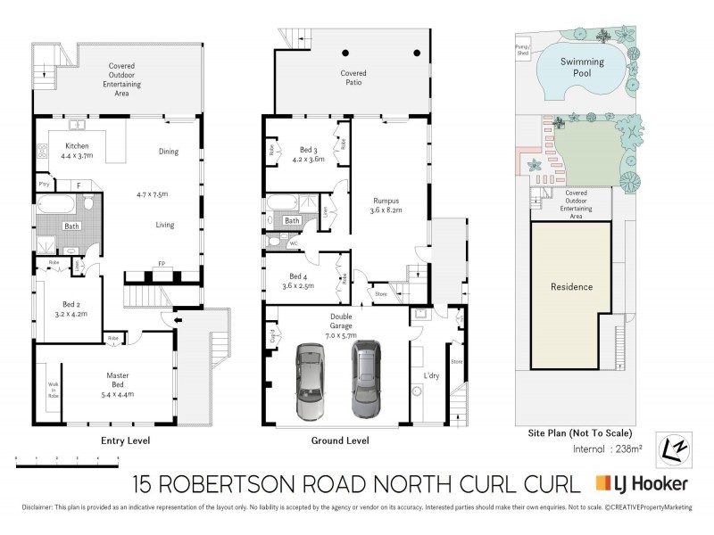 15 Robertson Road, North Curl Curl NSW 2099 Floorplan
