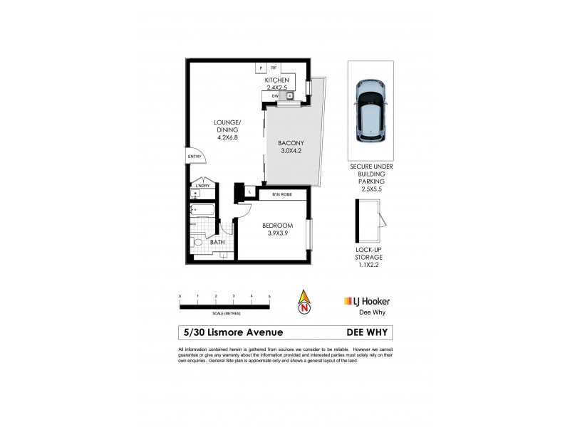 5/30 Lismore Avenue, Dee Why NSW 2099 Floorplan