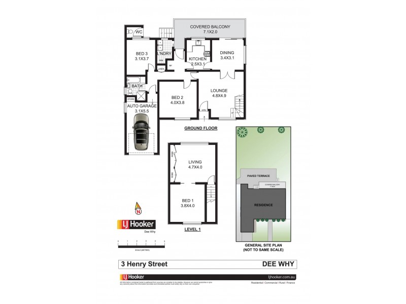 3 Henry Street, Dee Why NSW 2099 Floorplan