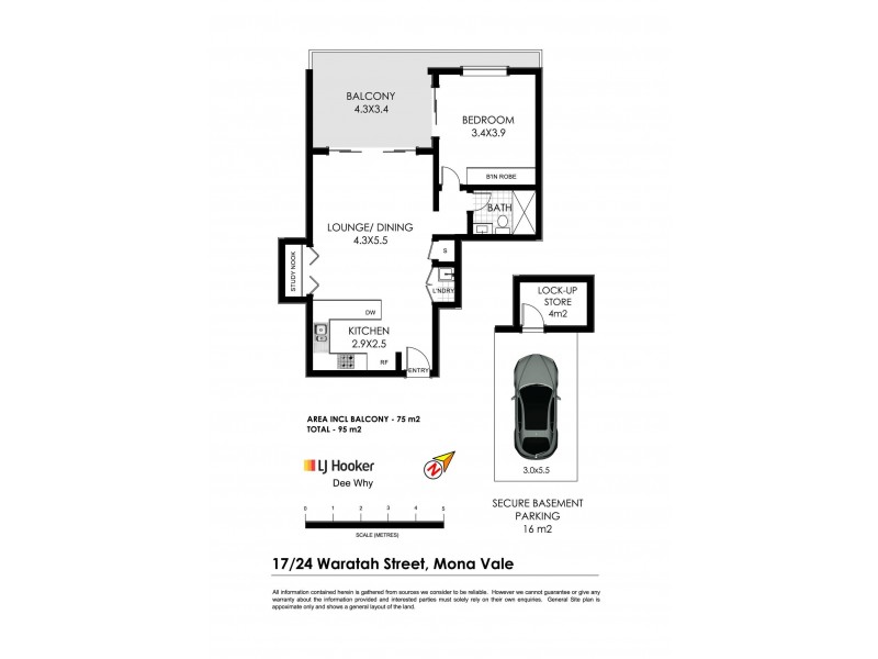 17/24 Waratah Street, Mona Vale NSW 2103 Floorplan