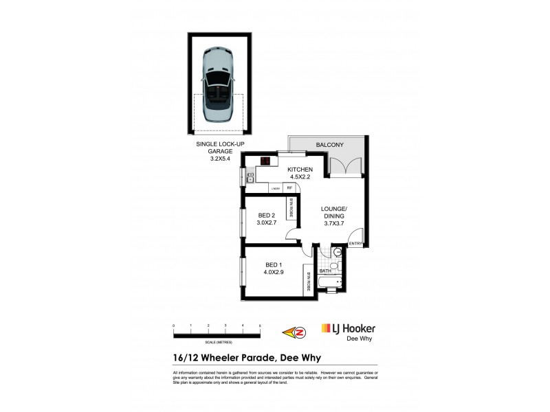 16/12 Wheeler Parade, Dee Why NSW 2099 Floorplan