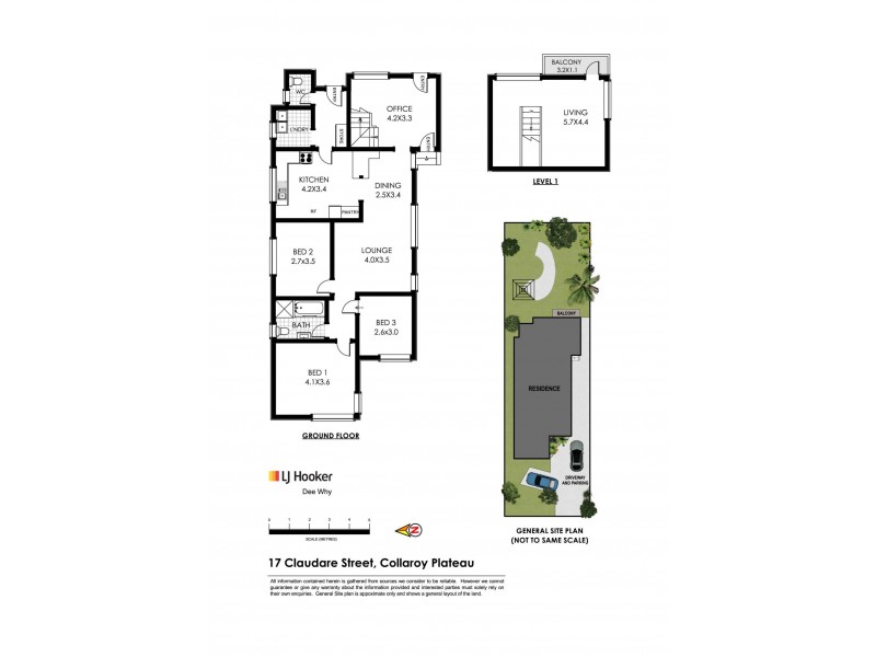 17 Claudare Street, Collaroy Plateau NSW 2097 Floorplan