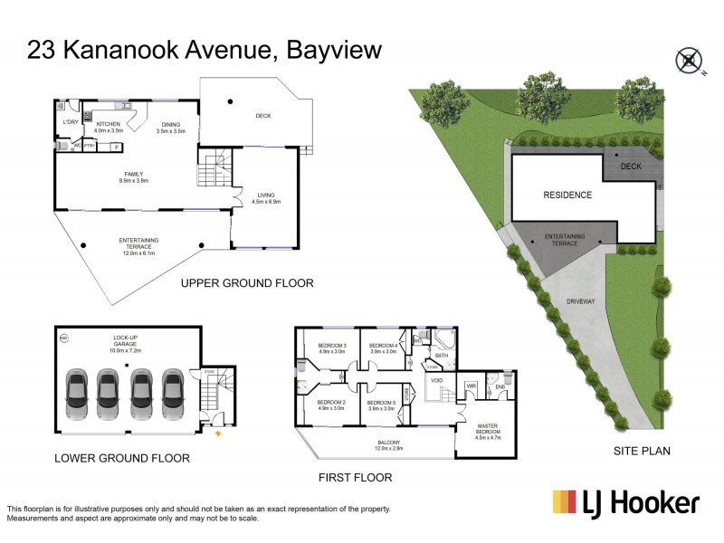 23 Kananook Avenue, Bayview NSW 2104 Floorplan