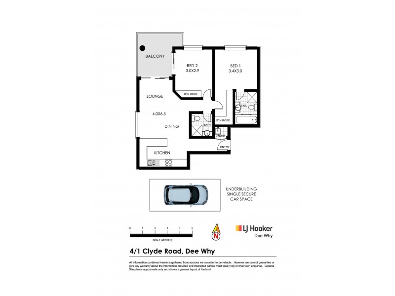 4/1 Clyde Road, Dee Why NSW 2099 Floorplan