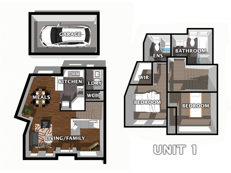 1/1377 Heatherton Road, Dandenong North VIC 3175 Floorplan