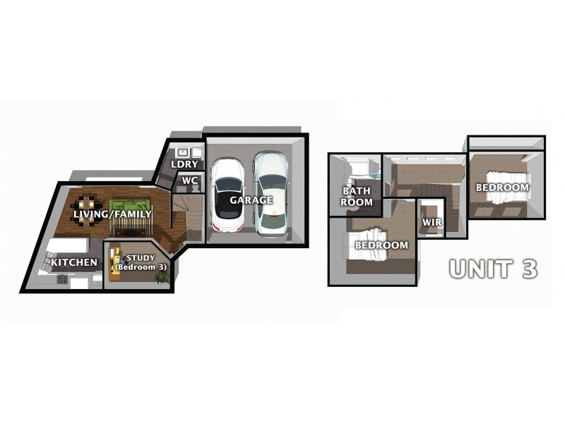 3/1377 Heatherton Road, Dandenong North VIC 3175 Floorplan