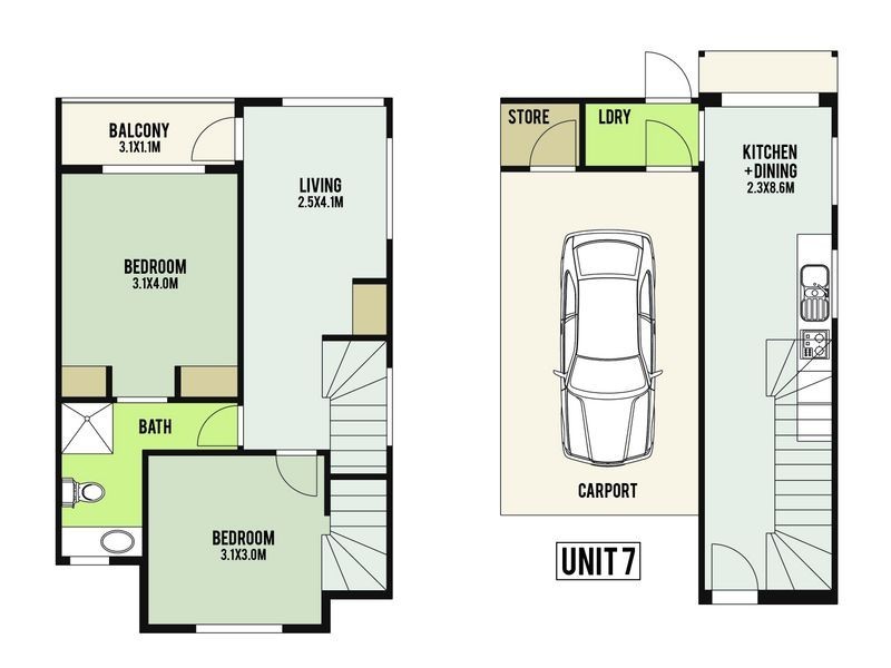 2 & 4/19 Stuart Street, Noble Park VIC 3174