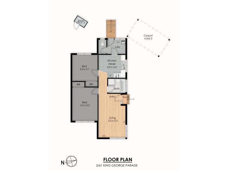 2/61 King George Parade, Dandenong VIC 3175