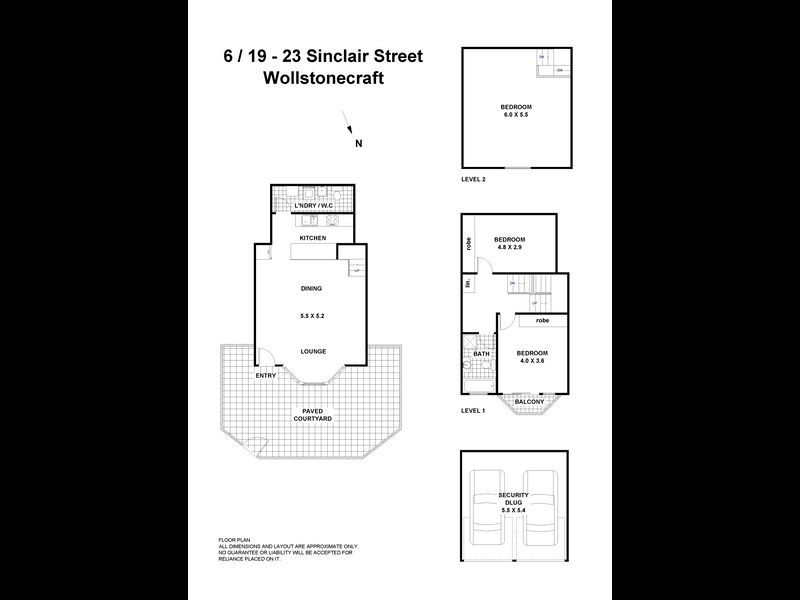 6/19-23 Sinclair Street, Wollstonecraft NSW 2065