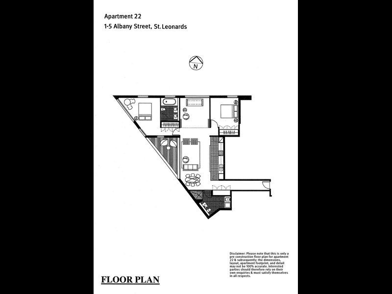 22/1-5 Albany Street, St Leonards NSW 2065