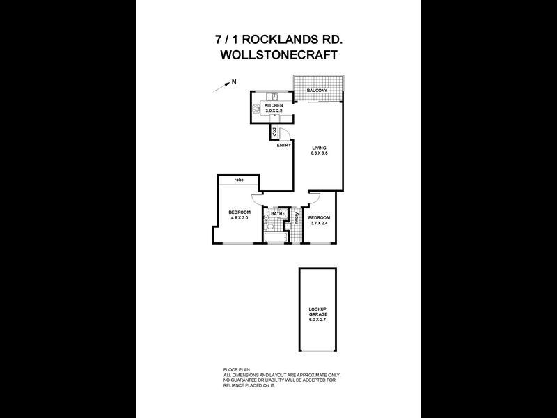 7/1 Rocklands Road, Wollstonecraft NSW 2065