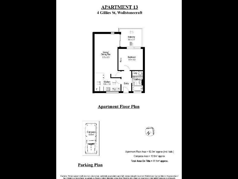 13/4 Gillies Street, Wollstonecraft NSW 2065