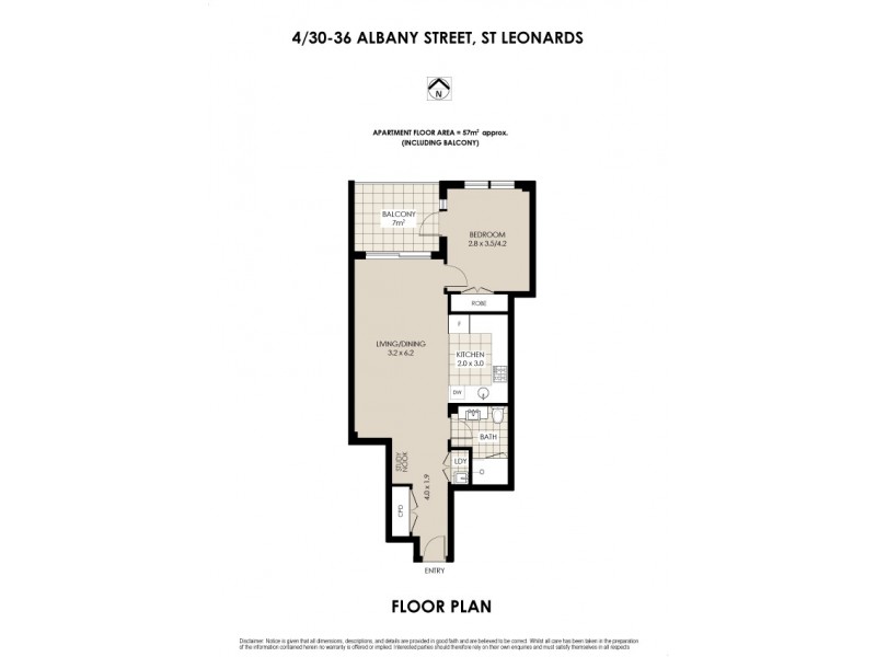 4/30-36 Albany Street, St Leonards NSW 2065 Floorplan