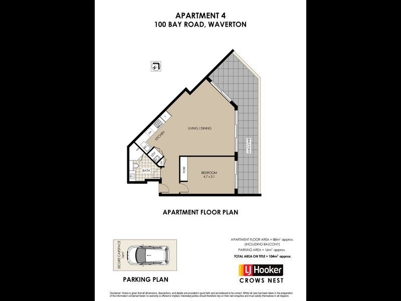 104 of 100 Bay Road, Waverton NSW 2060