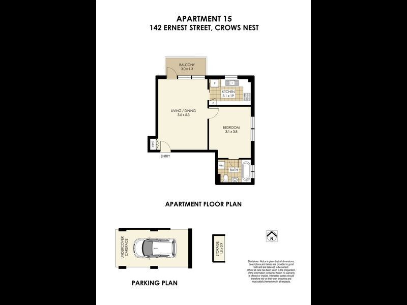 15/142 Ernest Street, Crows Nest NSW 2065