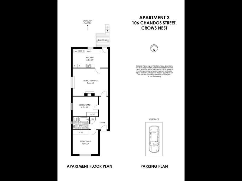 3/106 Chandos Street, Crows Nest NSW 2065