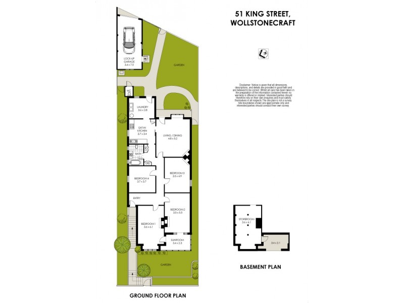 51 King Street, Wollstonecraft NSW 2065 Floorplan
