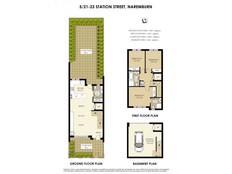 5/21-23 Station Street, Naremburn NSW 2065 Floorplan