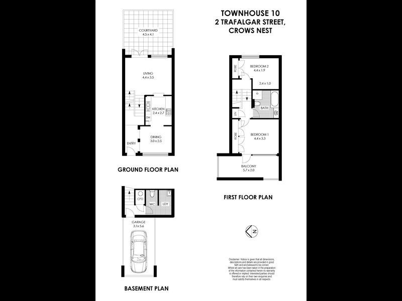 10/2-4 Trafalgar St, Crows Nest NSW 2065