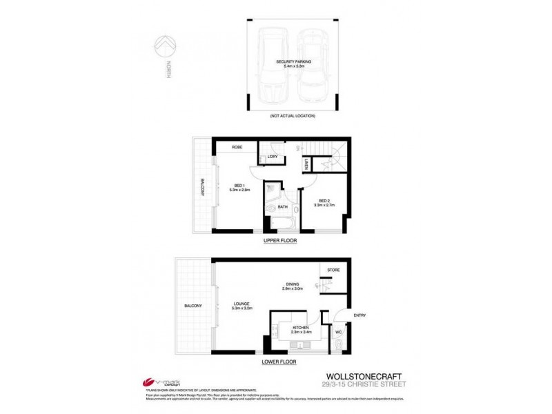 29/3-15 Christie Street, Wollstonecraft NSW 2065 Floorplan