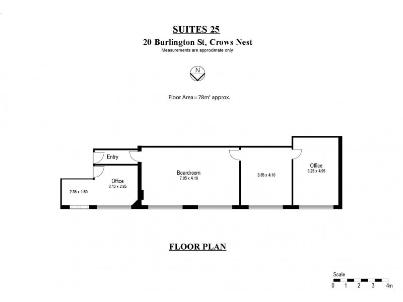 25/20 Burlington Street, Crows Nest NSW 2065 Floorplan