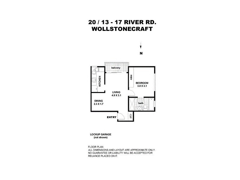 20/13 River Road, Wollstonecraft NSW 2065
