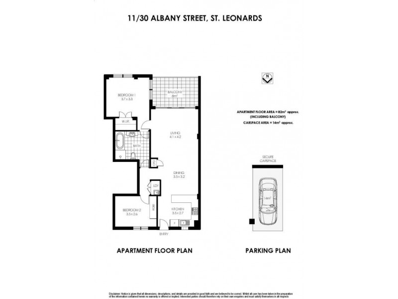 11/30-36 Albany Street, St Leonards NSW 2065 Floorplan