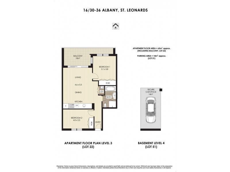 16/30 Albany Street, St Leonards NSW 2065