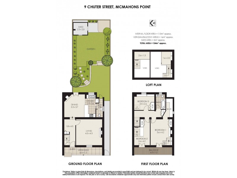 9 Chuter Street, Mcmahons Point NSW 2060 Floorplan
