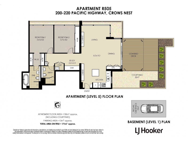 R505/200-220 Pacific Highway, Crows Nest NSW 2065 Floorplan