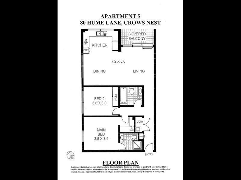 5/80 Hume Lane, Crows Nest NSW 2065