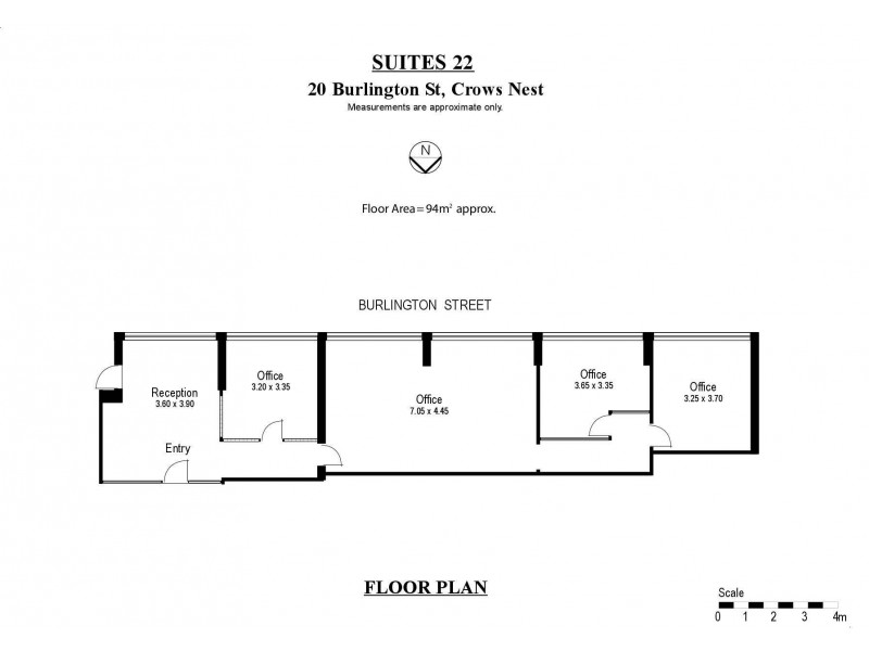 22/20 Burlington Street, Crows Nest NSW 2065 Floorplan