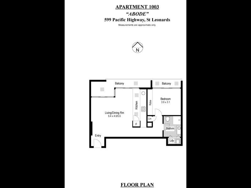 E1003/599 Pacific Highway, St Leonards NSW 2065