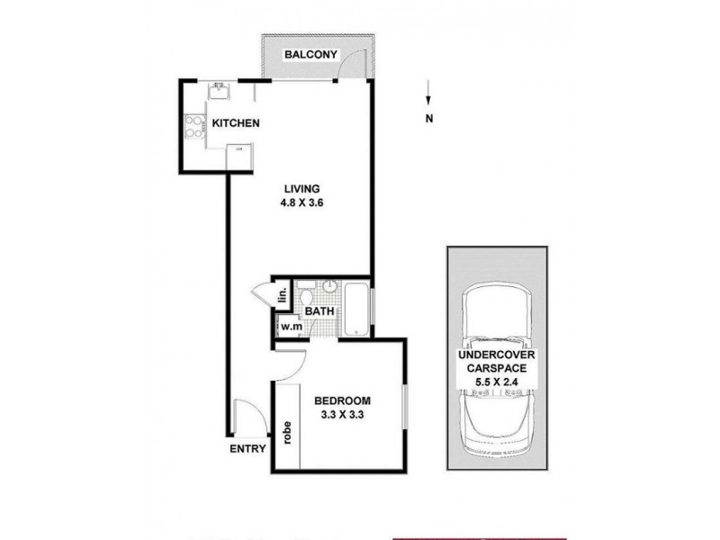 4/6 Trafalgar Street, Crows Nest NSW 2065 Floorplan