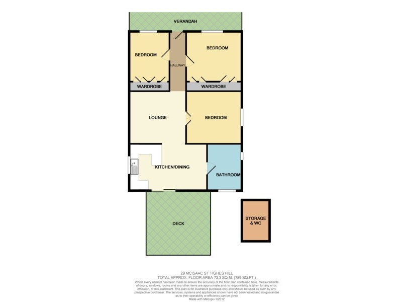 29 McIsaac Street, Tighes Hill NSW 2297 Floorplan