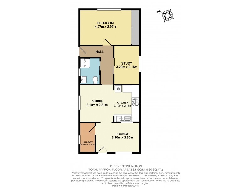 11 Dent Street, Islington NSW 2296 Floorplan