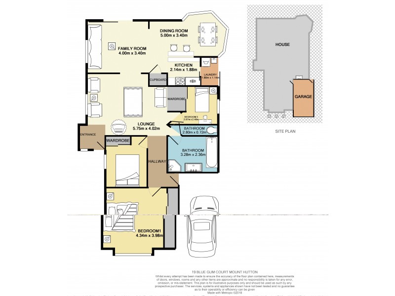 19 Blue Gum Court, Mount Hutton NSW 2290 Floorplan