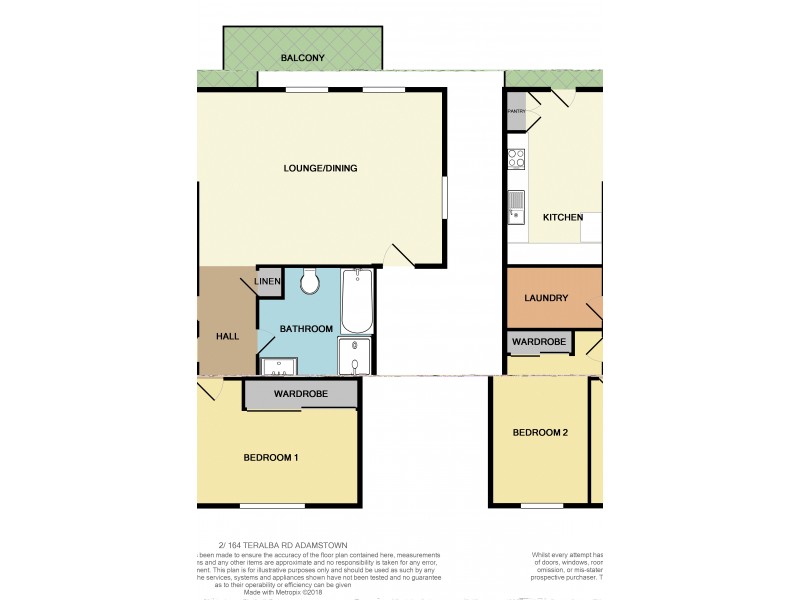 Unit 2/164 Teralba Rd, Adamstown NSW 2289 Floorplan