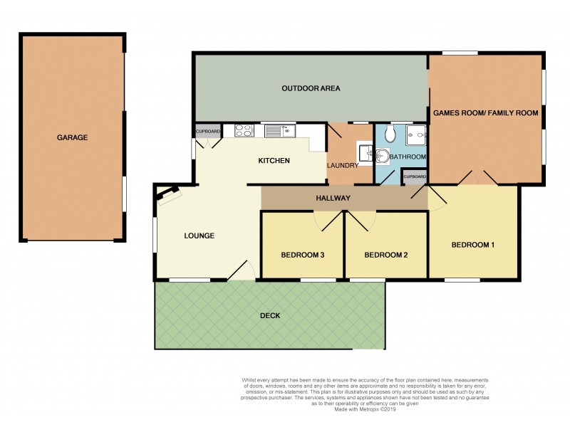 21 Coral Crescent, Gateshead NSW 2290 Floorplan