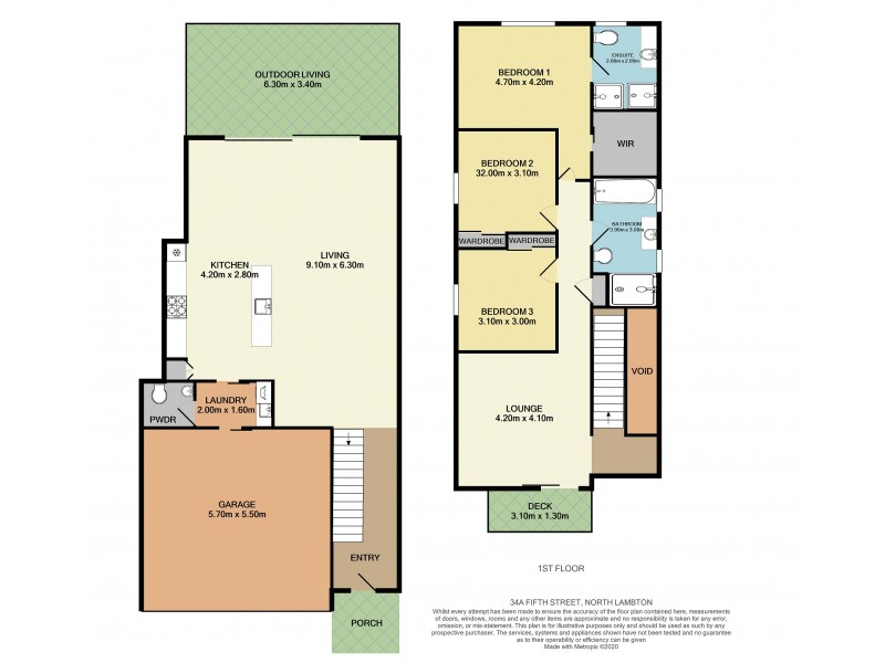 34a Fifth Street, North Lambton NSW 2299 Floorplan