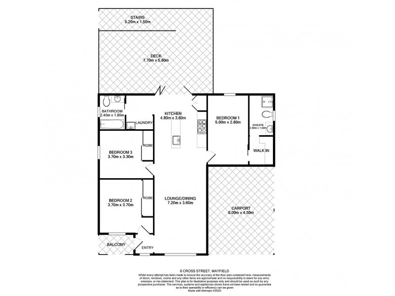 6 Cross Street, Mayfield NSW 2304 Floorplan