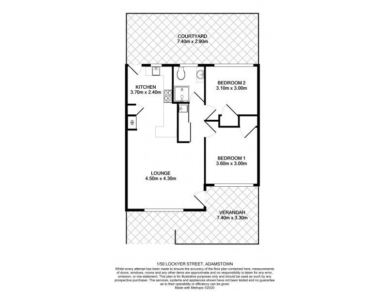 Unit 1/50 Lockyer Street, Adamstown NSW 2289 Floorplan