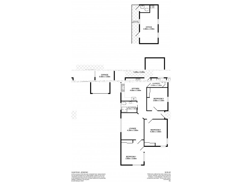 94 Blue Gum Road, Jesmond NSW 2299 Floorplan