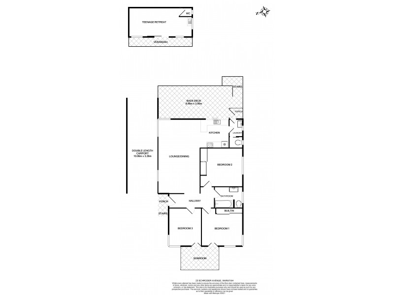 23 Schroder Avenue, Waratah NSW 2298 Floorplan
