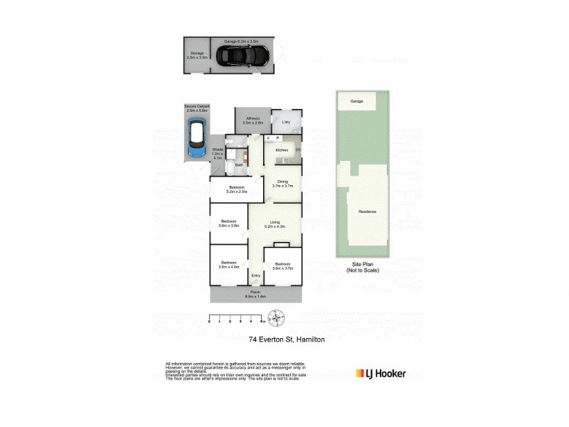 74 Everton Street, Hamilton NSW 2303 Floorplan